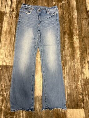 American Eagle Outfitters Light Wash Flare Jeans